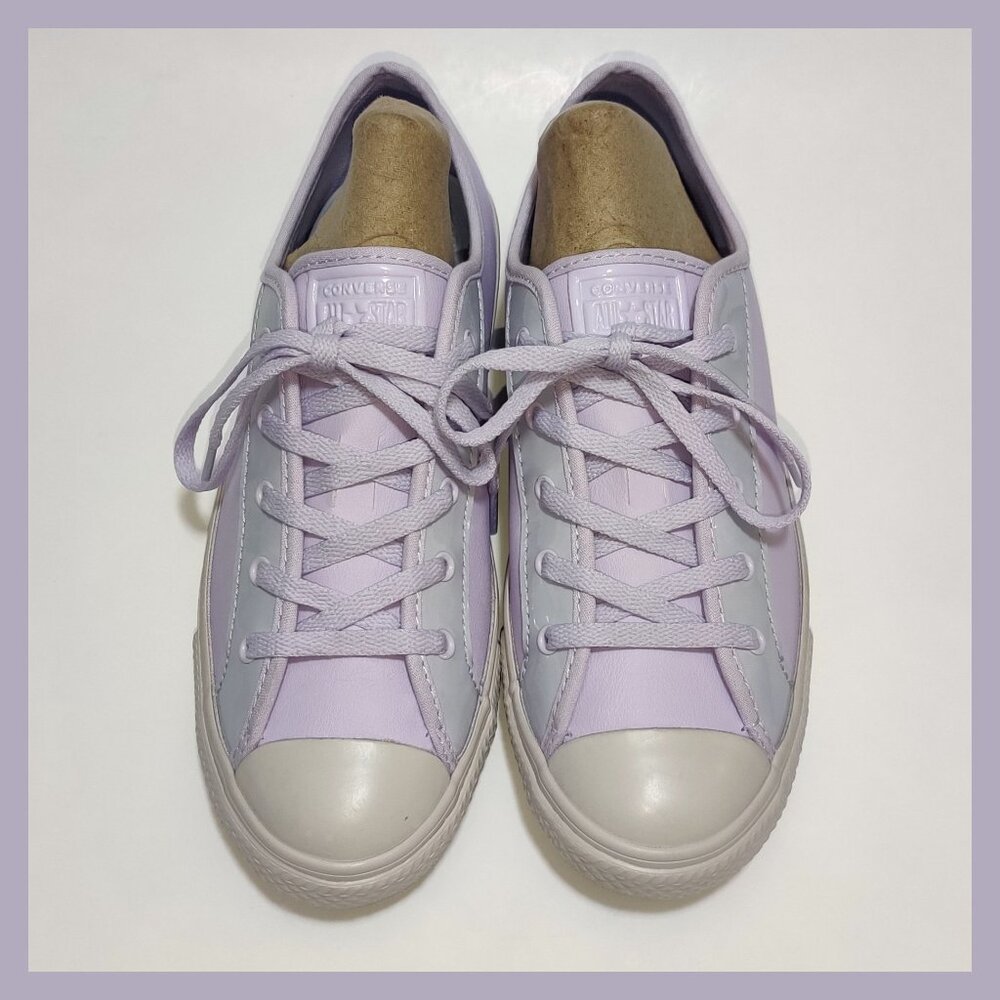 New Converse Chuck Taylor All Star CTAS Dainty Ox Sneakers Lavender Women's 6 - Picture 2 of 8